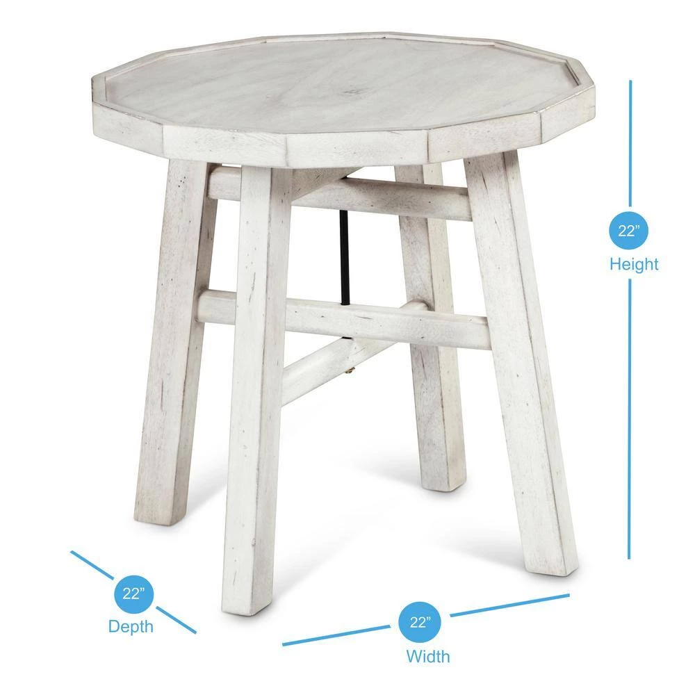 Paisley Alabastar End Table by Steve Silver 7 Paisley Alabastar End Table by Steve Silver - Image 5