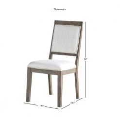 Molly Upholstered Linen Side Chair (Set of 2) by Steve Silver -Steve Silver Online Store beige steve silver accent chairs my400s c3 1000