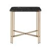 Daxton Black Faux Marble Square End Table by Steve Silver 2 Daxton Black Faux Marble Square End Table by Steve Silver -Steve Silver Online Store black and gold steve silver end side tables dx100e 64 1000