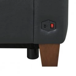 Giorno 81 in. Wide Slope Arm Top Grain Leather Traditional Straight Dual Power Sofa in Black by Steve Silver 17 Giorno 81 in. Wide Slope Arm Top Grain Leather Traditional Straight Dual Power Sofa in Black by Steve Silver -Steve Silver Online Store black leather steve silver sofas couches gi850sb fa 1000