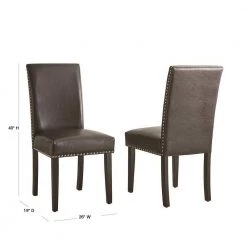 Verano Black Side Chair (Set of 2) by Steve Silver 10 Verano Black Side Chair (Set of 2) by Steve Silver -Steve Silver Online Store black steve silver accent chairs vr450sk 40 1000