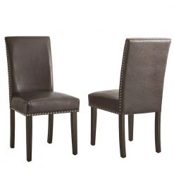 Verano Black Side Chair (Set of 2) by Steve Silver