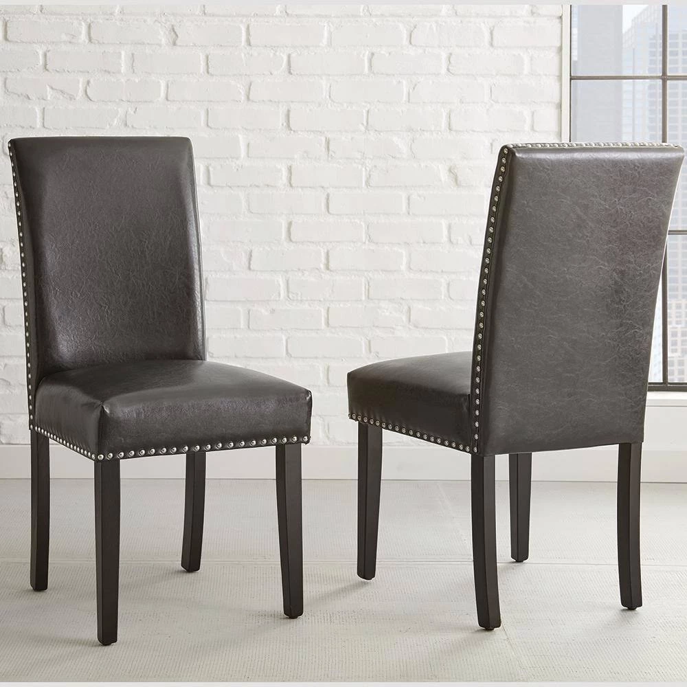 Verano Black Side Chair (Set of 2) by Steve Silver 6 Verano Black Side Chair (Set of 2) by Steve Silver - Image 4