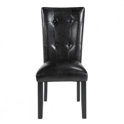 Sterling Black 18 in. Dining Chair (Set of 2) by Steve Silver -Steve Silver Online Store black steve silver dining chairs sn500s 4f 1000