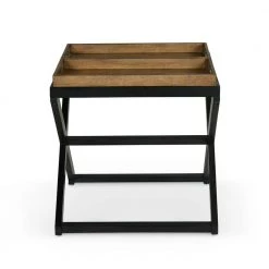 Topeka 24 in. W Brown and Ebony End Table by Steve Silver 14 Topeka 24 in. W Brown and Ebony End Table by Steve Silver -Steve Silver Online Store brown and ebony steve silver end side tables tp100e 1f 1000