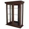 Country Tuscan Brown Hardwood Wall Curio Accent Cabinet by Design Toscano 2 Country Tuscan Brown Hardwood Wall Curio Accent Cabinet by Design Toscano -Steve Silver Online Store brown design toscano accent cabinets bn2430 64 1000