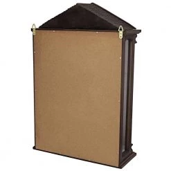 Essex Hall Brown Hardwood Wall Curio Accent Cabinet by Design Toscano -Steve Silver Online Store brown design toscano accent cabinets bn2536 66 1000