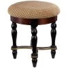Grand Duchess Brown Boudoir Stool (17.5" H X 15" W X 15" D) by Design Toscano