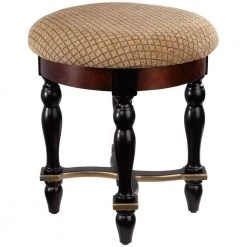 Grand Duchess Brown Boudoir Stool (17.5" H X 15" W X 15" D) by Design Toscano
