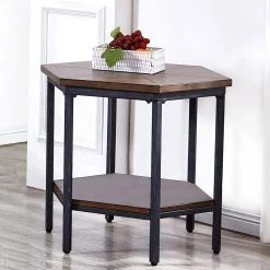 Ultimo Mocha Hexagon End Table by Steve Silver 13 Ultimo Mocha Hexagon End Table by Steve Silver -Steve Silver Online Store brown mocha steve silver end side tables um200e 31 1000