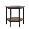 Ultimo Mocha Hexagon End Table by Steve Silver 2 Ultimo Mocha Hexagon End Table by Steve Silver -Steve Silver Online Store brown mocha steve silver end side tables um200e 64 1000