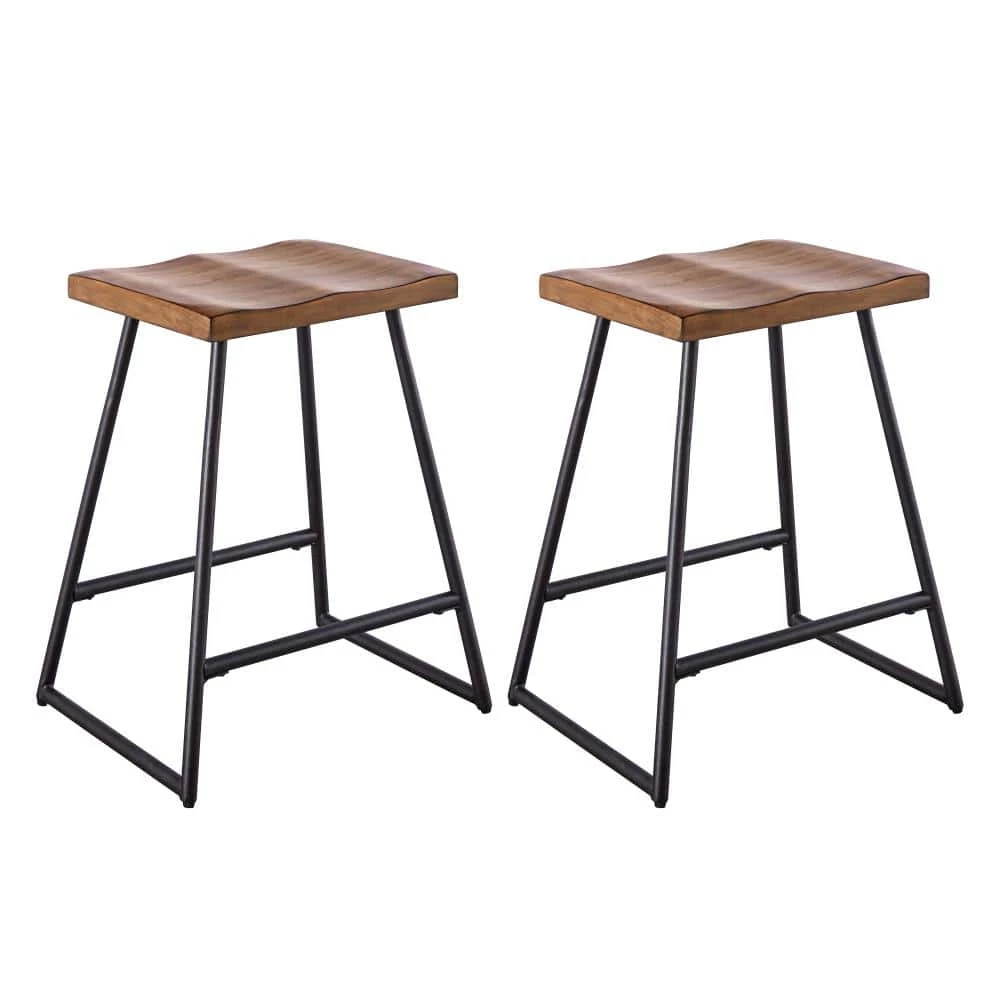 Landon Brown Wooden Counter Stool by Steve Silver 3 Landon Brown Wooden Counter Stool by Steve Silver