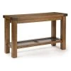 Hailee 48 in. Brown Standard Rectangle Wood Console Table with Shelves by Steve Silver 1 Hailee 48 in. Brown Standard Rectangle Wood Console Table with Shelves by Steve Silver -Steve Silver Online Store brown steve silver console tables ha150s 64 1000