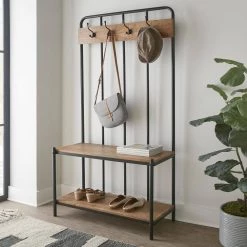 Camino Brown Hall Tree by Steve Silver -Steve Silver Online Store brown steve silver hall trees cm360ht 31 1000