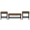 Ralston 3-Piece Caramel and Ebony Occasional Set by Steve Silver 1 Ralston 3-Piece Caramel and Ebony Occasional Set by Steve Silver -Steve Silver Online Store caramel and ebony finish steve silver coffee tables rn1503pc 64 1000