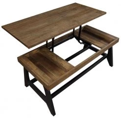 Ralston Caramel and Ebony Lift-Top Coffee Table by Steve Silver -Steve Silver Online Store caramel and ebony finish steve silver coffee tables rn150c a0 1000