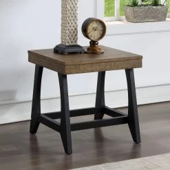 Ralston Caramel and Ebony End Table by Steve Silver -Steve Silver Online Store caramel and ebony finish steve silver end side tables rn150e 31 1000