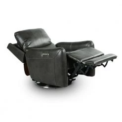 Athens Swivel Power Recliner by Steve Silver -Steve Silver Online Store charcoal steve silver recliners ah850c c3 1000