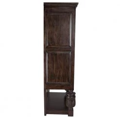 Coat of Arms Brown Revival Armoire by Design Toscano -Steve Silver Online Store cherry design toscano accent cabinets af4546 4f 1000