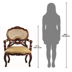 Chateau Marquee Cherry Mahogany Occasional Chair by Design Toscano 10 Chateau Marquee Cherry Mahogany Occasional Chair by Design Toscano -Steve Silver Online Store cherry design toscano accent chairs af1595 4f 1000