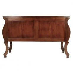 Le Piccard 58 in. Brown Standard Rectangle Top Wood Bombe Console by Design Toscano -Steve Silver Online Store cherry design toscano console tables af2148 1f 1000
