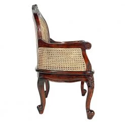 Chateau Brown Cherry Marquee Bench 40 in. H x 40 in. W x 19 in. D by Design Toscano -Steve Silver Online Store cherry design toscano dining benches af1574 4f 1000