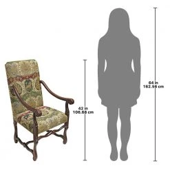 Chateau DuMonde Cherry Mahogany Dining Arm Chair by Design Toscano 8 Chateau DuMonde Cherry Mahogany Dining Arm Chair by Design Toscano -Steve Silver Online Store cherry design toscano dining chairs af51195 c3 1000