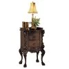 ChΓteau Lorraine 21 in. Brown Standard Square Top Wood Bedside Table by Design Toscano 2 ChΓteau Lorraine 21 in. Brown Standard Square Top Wood Bedside Table by Design Toscano -Steve Silver Online Store cherry design toscano end side tables af2131 64 1000