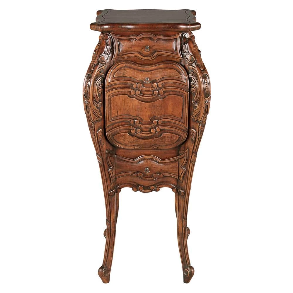 San Giacomo 16 in. Brown Standard Specialty Top Wood Side Table by Design Toscano 3 San Giacomo 16 in. Brown Standard Specialty Top Wood Side Table by Design Toscano