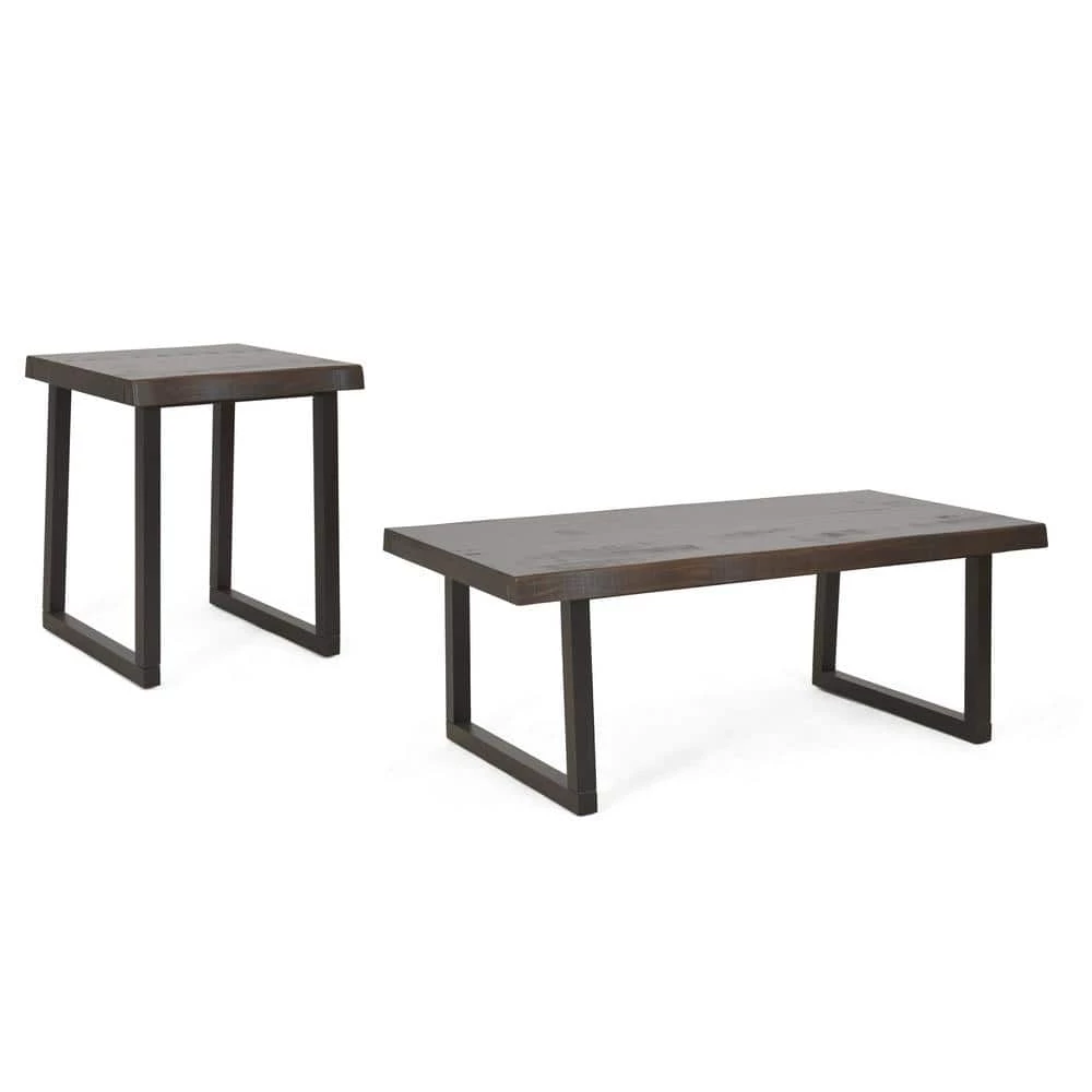 Jennings 2-Piece Cherry And Ebony Live Edge Occasional Set by Steve Silver 3 Jennings 2-Piece Cherry And Ebony Live Edge Occasional Set by Steve Silver