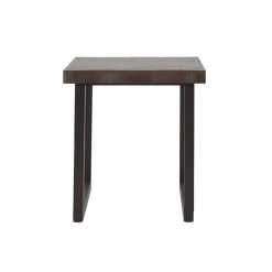 Jennings Cherry and Ebony Live Edge End Table by Steve Silver