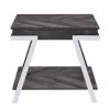 Roma Dark Grey End Table by Steve Silver -Steve Silver Online Store dark grey steve silver end side tables ro100e 64 1000