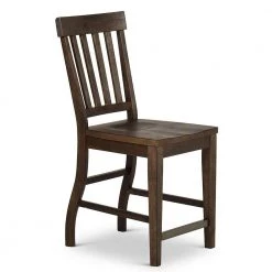 Cayla 42 in. Dark Oak Counter Chair (Set of 2) by Steve Silver -Steve Silver Online Store dark oak steve silver bar stools cy700cck 4f 1000