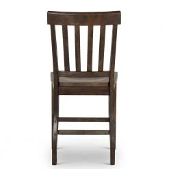 Cayla 42 in. Dark Oak Counter Chair (Set of 2) by Steve Silver -Steve Silver Online Store dark oak steve silver bar stools cy700cck 66 1000