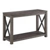 Dexter 48 in. Gray Standard Rectangle Wood Console Table with Storage by Steve Silver 1 Dexter 48 in. Gray Standard Rectangle Wood Console Table with Storage by Steve Silver -Steve Silver Online Store distress steve silver console tables dx300s 64 1000