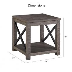 Dexter Square End Table by Steve Silver 10 Dexter Square End Table by Steve Silver -Steve Silver Online Store distressing steve silver end side tables dx300e 4f 1000