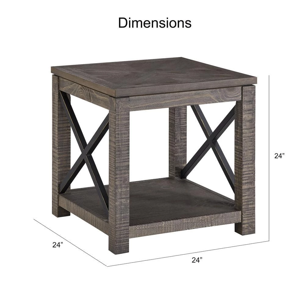 Dexter Square End Table by Steve Silver 6 Dexter Square End Table by Steve Silver - Image 4