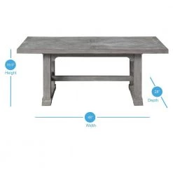 Whitford Dove Gray Coffee Table by Steve Silver 14 Whitford Dove Gray Coffee Table by Steve Silver -Steve Silver Online Store dove gray steve silver coffee tables wh100c 1f 1000