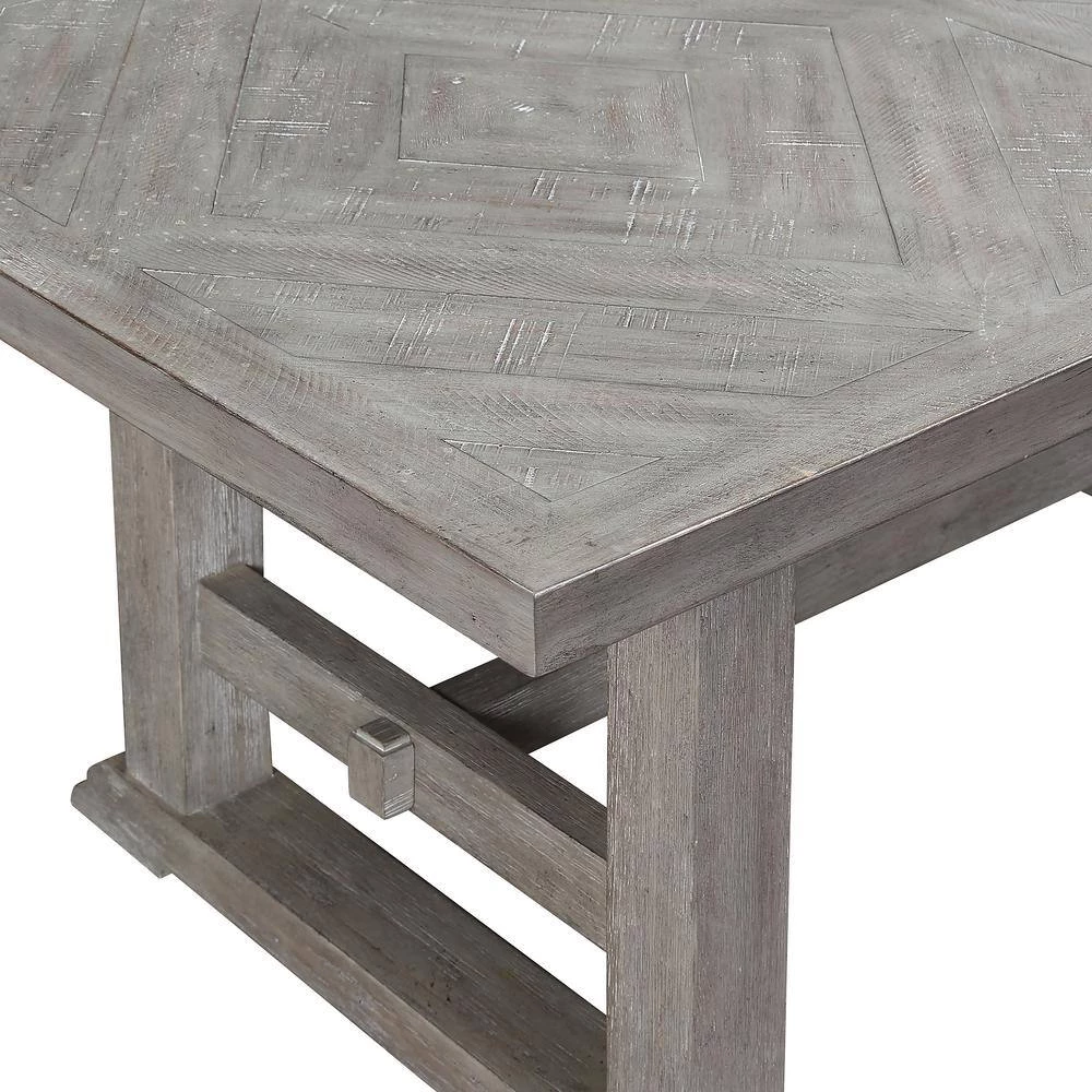 Whitford Dove Gray Coffee Table by Steve Silver 6 Whitford Dove Gray Coffee Table by Steve Silver - Image 4