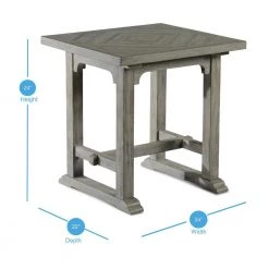 Whitford Dove Gray End Table by Steve Silver -Steve Silver Online Store dove gray steve silver end side tables wh100e 4f 1000