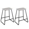 Carson Driftwood 24" Counter Stool - set of 2 by Steve Silver -Steve Silver Online Store driftwood black steve silver bar stools cr550cs 64 1000