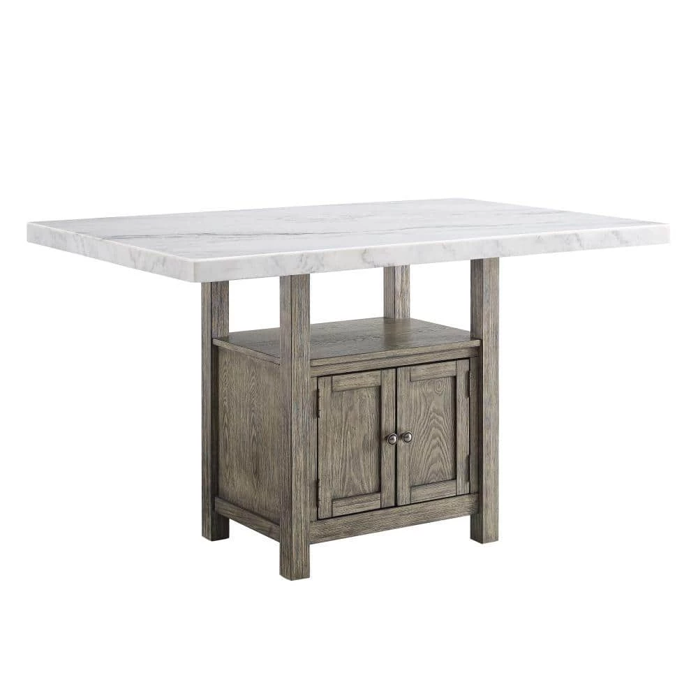Grayson Driftwood Counter Height Dining Table by Steve Silver 4 Grayson Driftwood Counter Height Dining Table by Steve Silver - Image 2