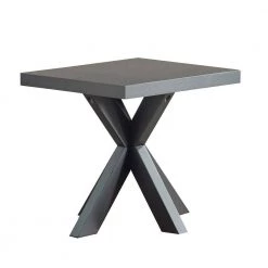 Harris Ebony Square Pedestal Base End Table by Steve Silver -Steve Silver Online Store ebony steve silver end side tables hr250e 1f 1000