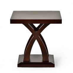 Jocelyn Espresso Cherry Classic End Table by Steve Silver