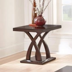 Jocelyn Espresso Cherry Classic End Table by Steve Silver -Steve Silver Online Store espresso cherry steve silver end side tables jl200en c3 1000