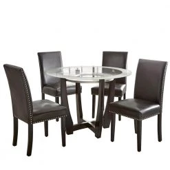 Verano Espresso 5-Piece Dining Set by Steve Silver