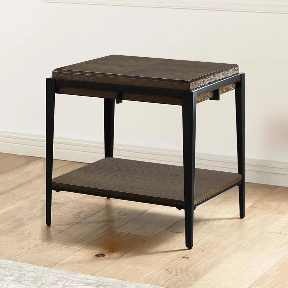 Waco Espresso 22 in. End Table by Steve Silver 4 Waco Espresso 22 in. End Table by Steve Silver - Image 2