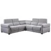 Isla 83.5 in. W 3-Piece Gray Polyester Fabric 4-Seat Symmetrical Power Reclining Sectional by Steve Silver 2 Isla 83.5 in. W 3-Piece Gray Polyester Fabric 4-Seat Symmetrical Power Reclining Sectional by Steve Silver -Steve Silver Online Store gray polyester steve silver loveseats il950sect 64 1000