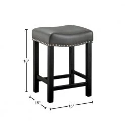 Aspen Gray 24" Counter Stool-set of 2 by Steve Silver -Steve Silver Online Store gray steve silver bar stools as380cs 40 1000