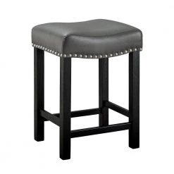 Aspen Gray 24" Counter Stool-set of 2 by Steve Silver -Steve Silver Online Store gray steve silver bar stools as380cs 4f 1000
